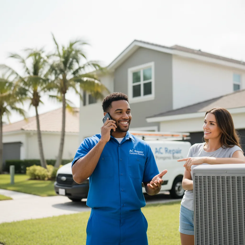 AC Repair Pompano Beach customer support in Weatherford